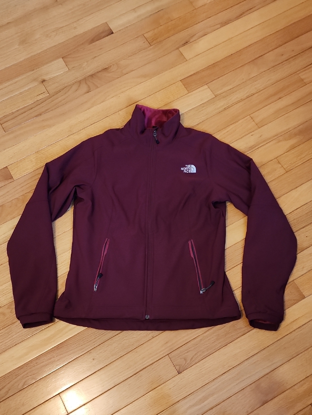 The North Face Women's Maroon Full-Zip Utility Jacket